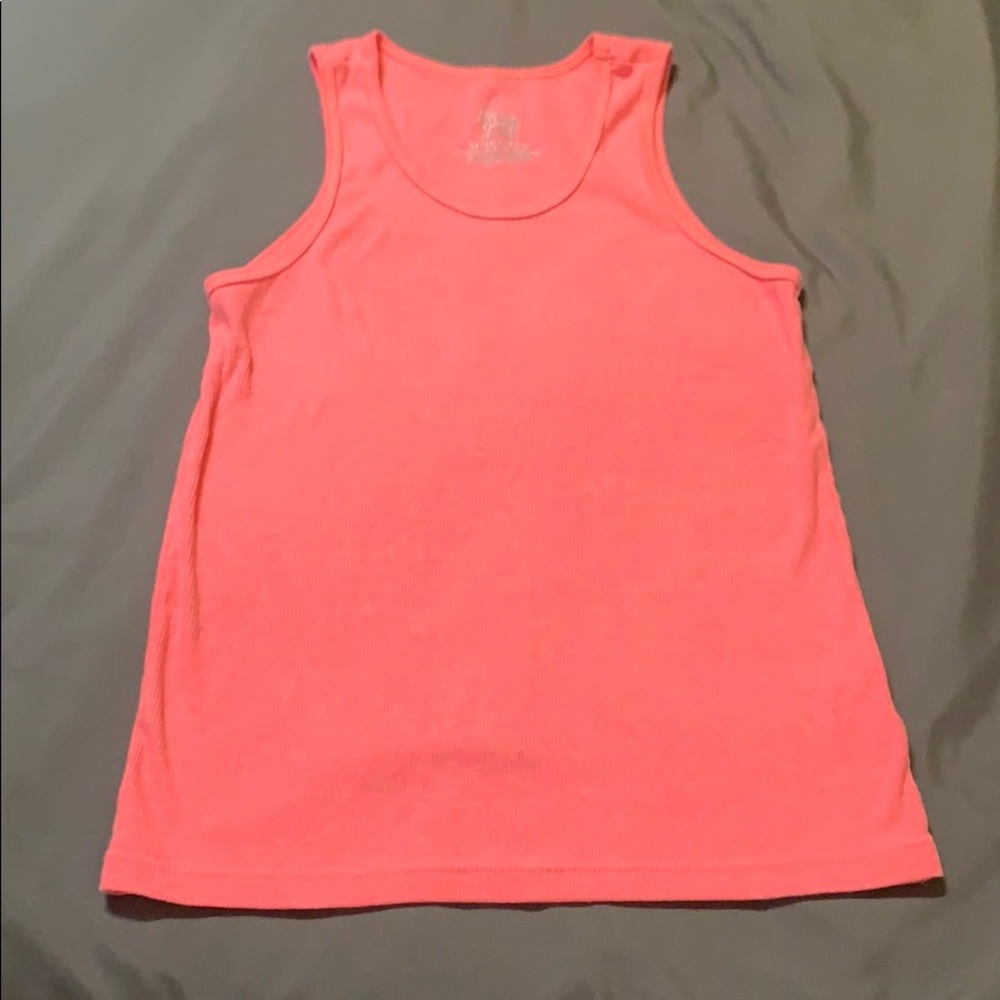 Closet clean out!! Pink tank top sleeveless size 14/16 like new